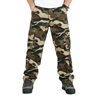 GenericMen Camouflage Pants Military Army Combat Work Trousers Casual Cargo Pants 